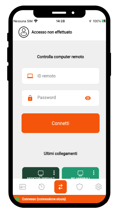 Iperius Remote Control and Remote Desktop for Android